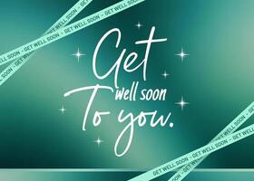 Get Well Soon Card Template Landscape Version