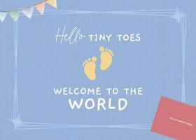 It's a Boy Card template