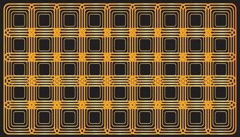 gold colored box background connected with black background vector
