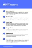 Process Workflow Simple List Infographic Design Template with 6 Steps vector