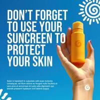 PSA for Summer Instagram Post Template