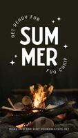 Summer Camp Instagram Story Template