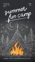 Summer Camp for Instagram Story Template