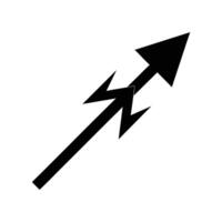 Sagittarius Symbol The Archer's Arrow vector