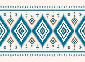 Geometric ethnic oriental pattern background. Design for texture, wrapping, clothing, batik, fabric vector
