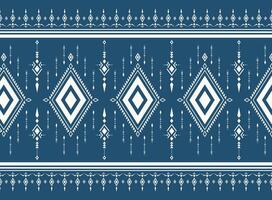 Geometric ethnic oriental pattern vector