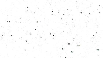 Picture of cracks in old cement wall, cracks in bricks for background white wall with a lot of black spots photo