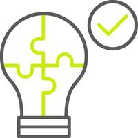 Problem Solving Seamless Core Icon vector