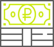 Ruble Innovative System Element vector
