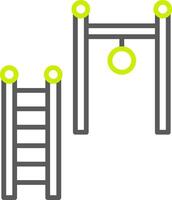 Playground Futuristic Graphic Module vector