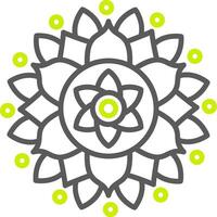 Mandala Bold Interface Object vector