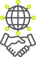 Global Global Digital Mark vector