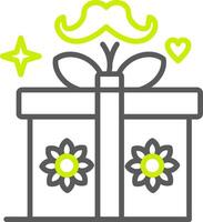 Gift Bold System Element vector