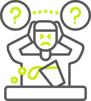 Inattention Streamlined UI Token vector