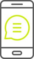 Smartphone Futuristic UX Form vector