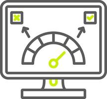 Performance Neon UX Form vector