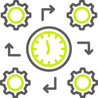 Process Virtual Visual Pattern vector