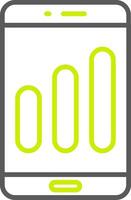 Smartphone Seamless UI Token vector