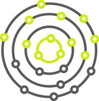 Solar System Virtual Symbol Sketch vector