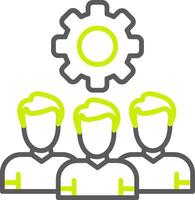 Teamwork Global App Emblem vector