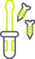 Screwdriver Colorful Web Symbol vector