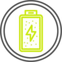Battery Crystal App Emblem vector