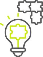 Problem Solving Colorful Core Icon vector