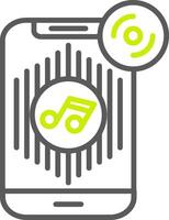 Music Tactile UX Display vector