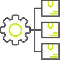 Product Management Bold System Element vector