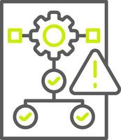 Project Virtual Line Art vector