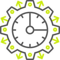 Project Management Expressive App Emblem vector