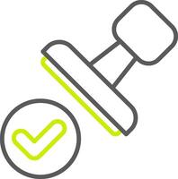 Approved Crystal Interface Object vector