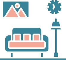 Living Room Expressive Tech Element vector