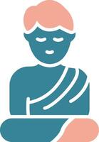 Monk Global Core Icon vector