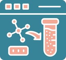 Virtual Lab Colorful Web Symbol vector