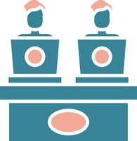 Coworking Intuitive Web Symbol vector