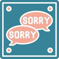 Sorry Virtual Visual Pattern vector
