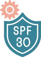Spf 30 Intuitive Icon Fragment vector