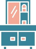 Vanity Table Bold System Element vector