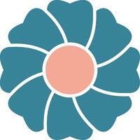 Geranium Streamlined Web Symbol vector