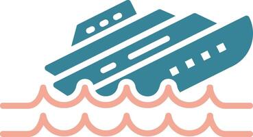 Sinking Premium UI Stamp vector