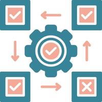 Unit Testing Futuristic UX Form vector