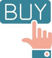 Buy Button Futuristic UX Form vector