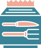 Food Pack Streamlined Web Symbol vector