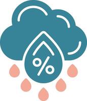 Precipitation Dynamic Symbol Sketch vector