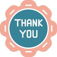 Thank You Dynamic Grid Token vector