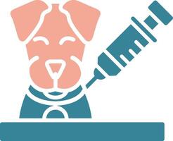 Animal Vaccination Tactile UX Display vector