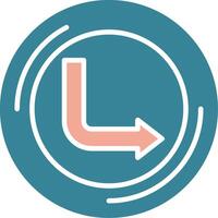 Arrow Dynamic Symbol Sketch vector