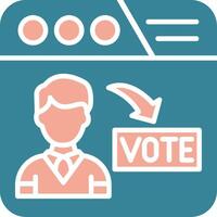 Online Voting Unified UX Form vector
