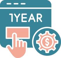 Subscription Business Model Futuristic Graphic Module vector
